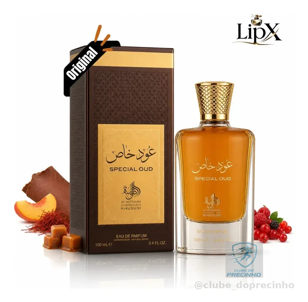Perfume Árabe Special Oud Al Wataniah Unisex 100 Ml Original