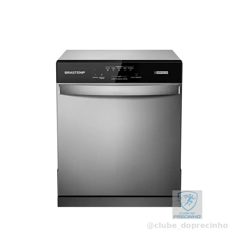 Lava-Louças Brastemp 8 Serviços Inox - BLF08BS