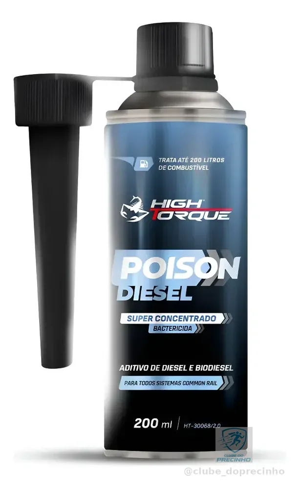 Aditivo High Torque Poison Diesel  200ml 1un.