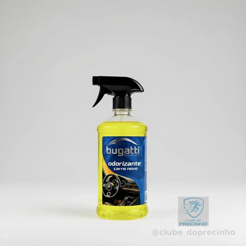Aromatizante Automotivo Cheirinho Odorizante Carro Novo Bugatti Premium Car 1 Litro
