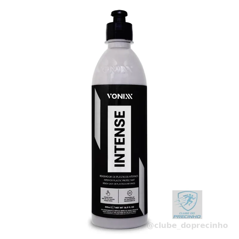 Vonixx Intense Revitalizador Renovador De Plásticos Proteção Uv 6meses Intense Vonixx