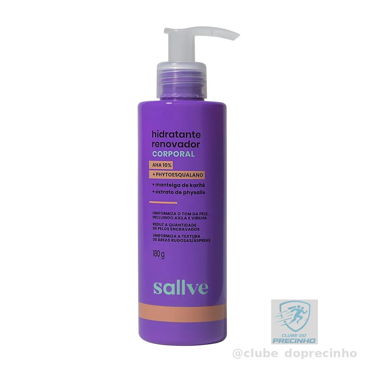 Sallve Hidratante Renovador Corporal 180G