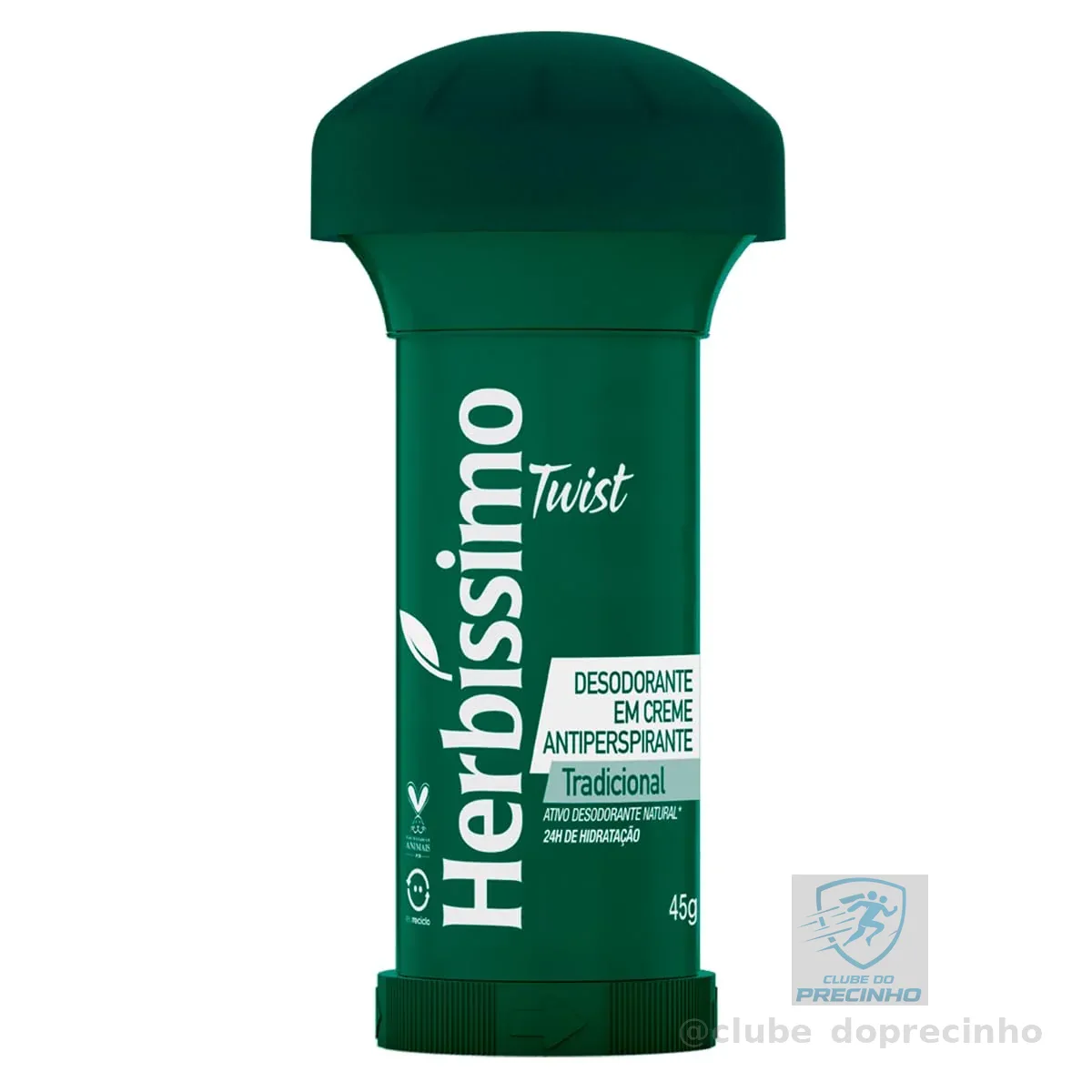 Dana - Desodorante Cremoso Stick Herbissimo 45G Twist Tradicional