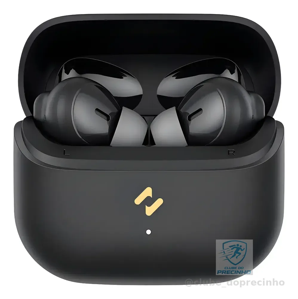Fone De Ouvido Sem Fio Havit Tw982 Enc Bluetooth 5.4 Cor Preto