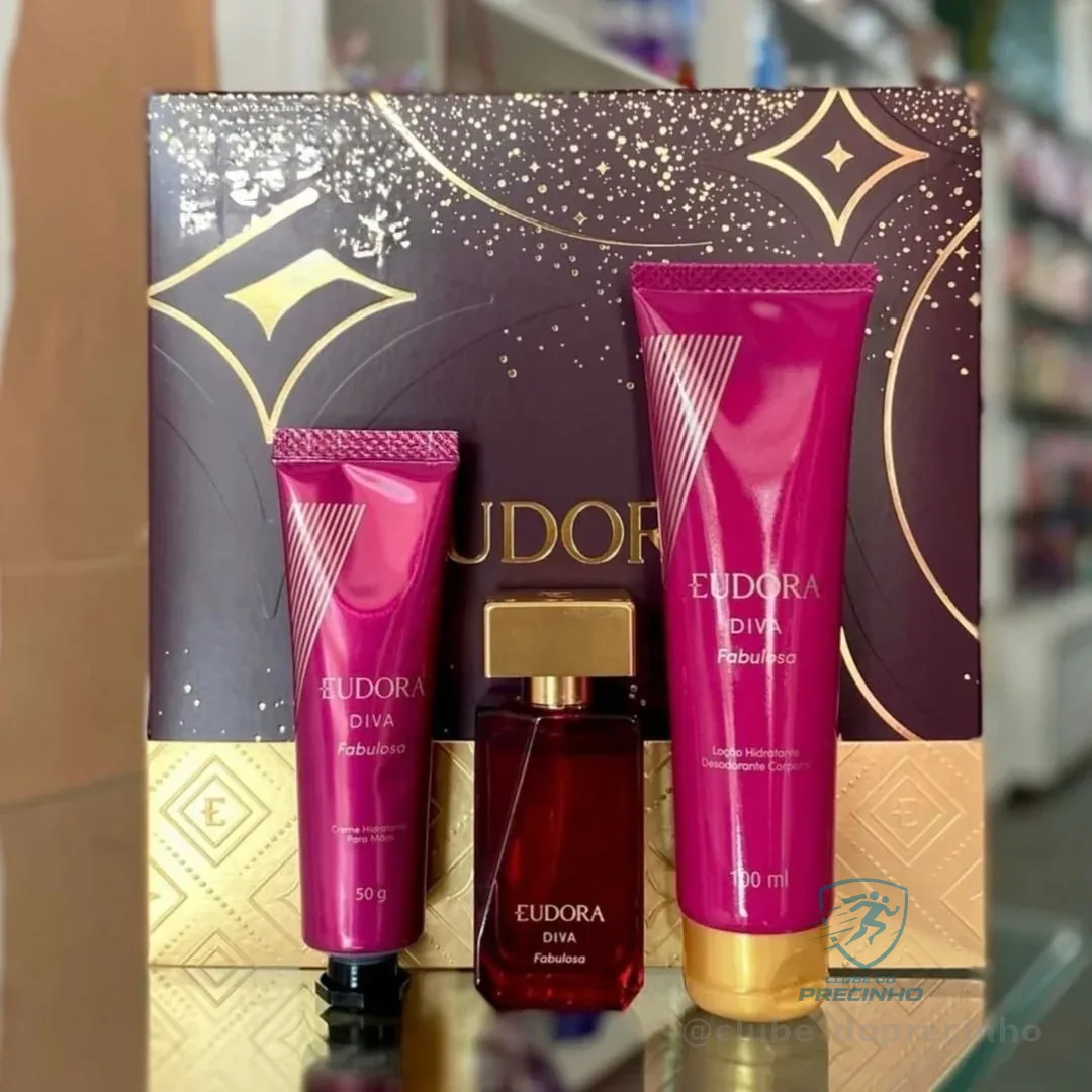 Kit Eudora Diva Fabulosa (3 Produtos)