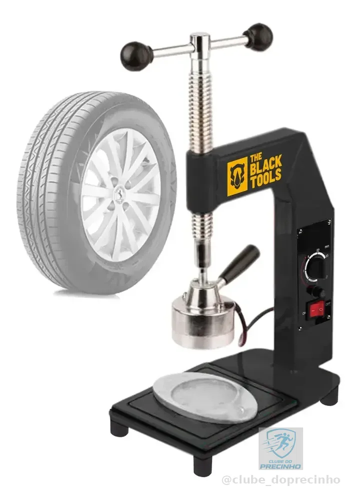 Tve1000 The Black Tools Vulcanizadora De Pneus E Câmara