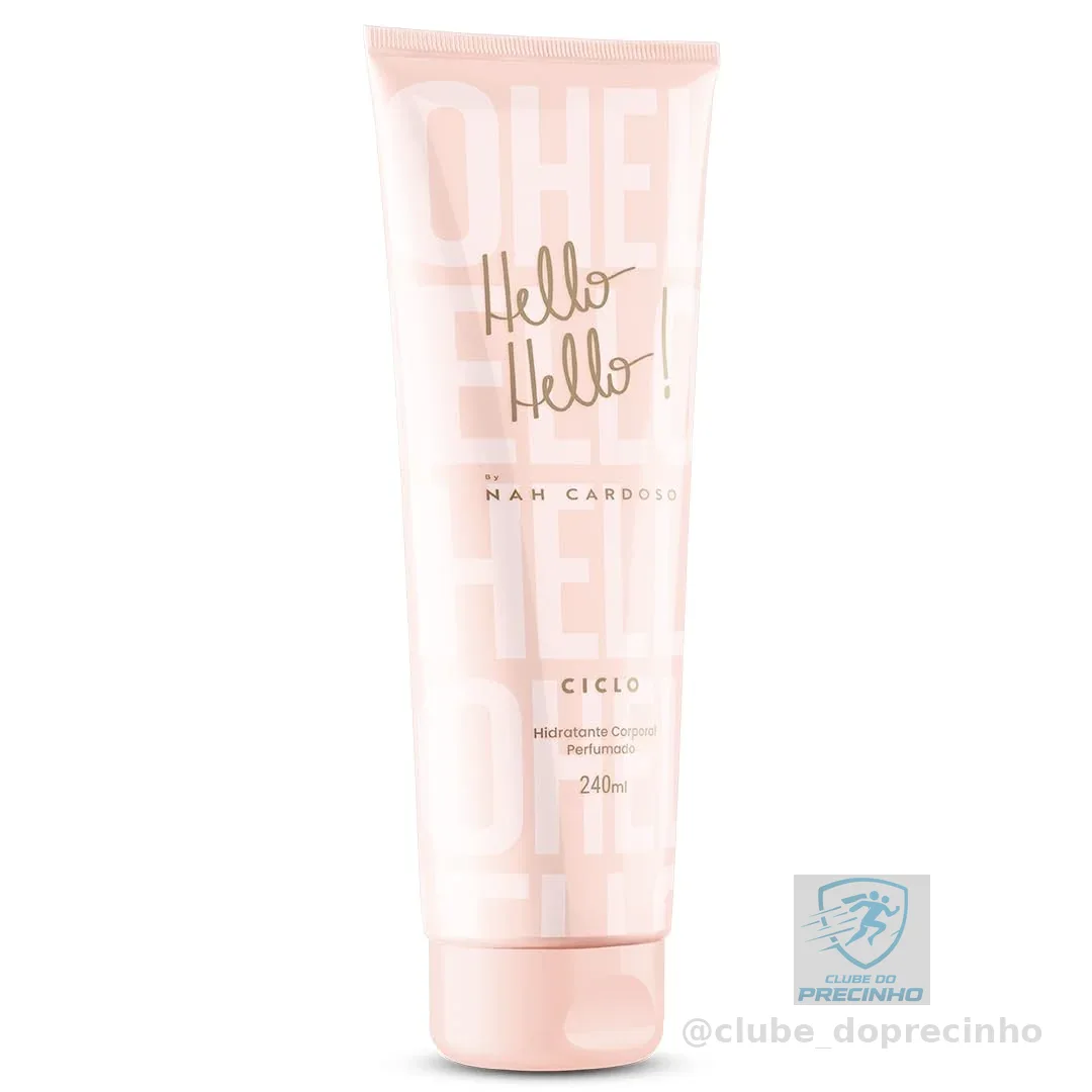 Ciclo Cosméticos Loção Hidratante Nah Hello! Hello! 240Ml