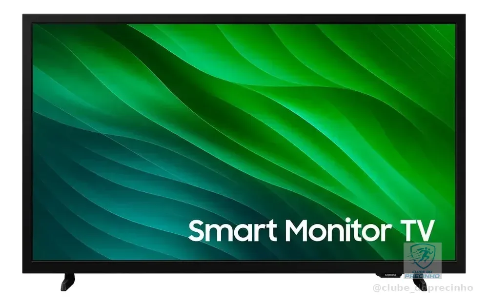Smart Tv Samsung 32'' Hd Tizen Hdr Wi-fi Hdmi Monitor Bivolt Preta Preto