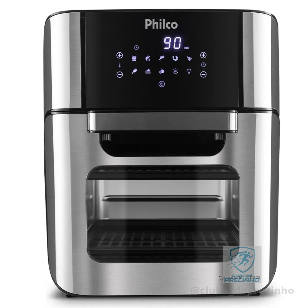 Air Fryer Oven Philco 12L 1800W 4 em 1 220v PFR2200