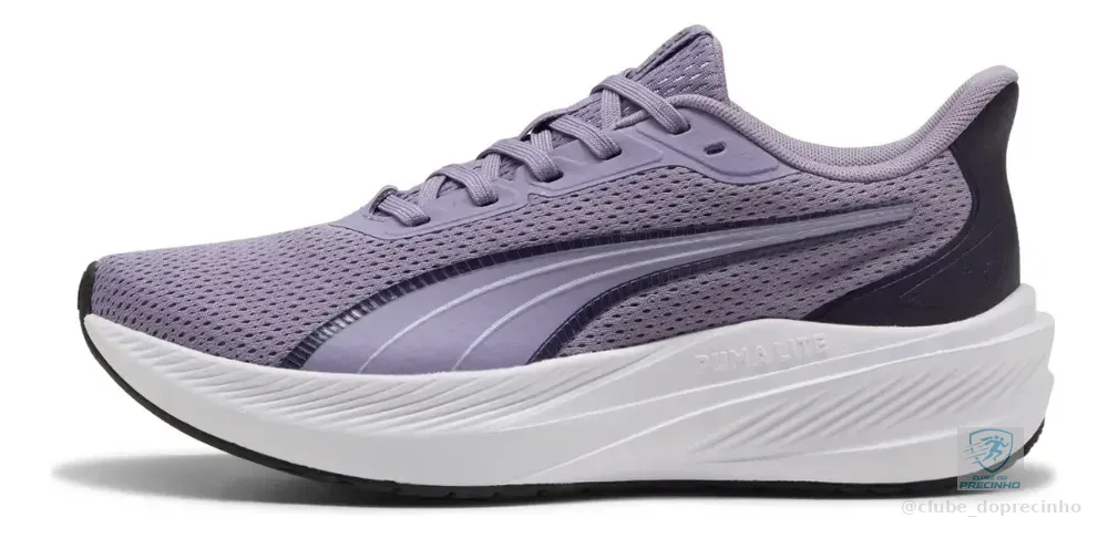 Tênis Feminino Dasher Lite Puma Lilás Liso 34 Br