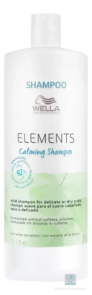 Wella Professionals Elements Calming - Shampoo 1l