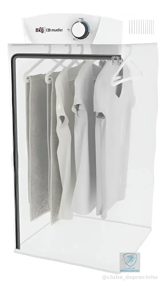Secadora De Roupas 8 Kg Branca De Parede 110v Mueller Sun Branco 110v