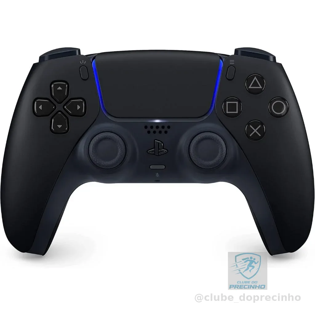 Controle PS5 Dualsense Midnight Black Preto Sem Fio Sony Original Lacrado