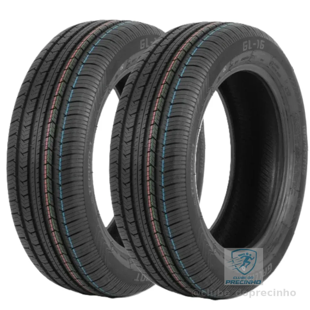 Kit 2 Pneus 185/60 R15 Ovation VI-786 84H Aro 15 Novo
