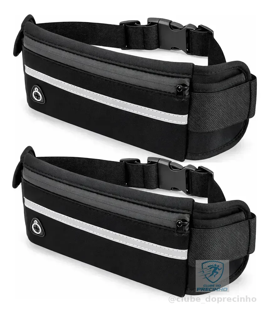 Kit 2 Pochetes Esportivas Impermeáveis para Celular, Corrida e Academia