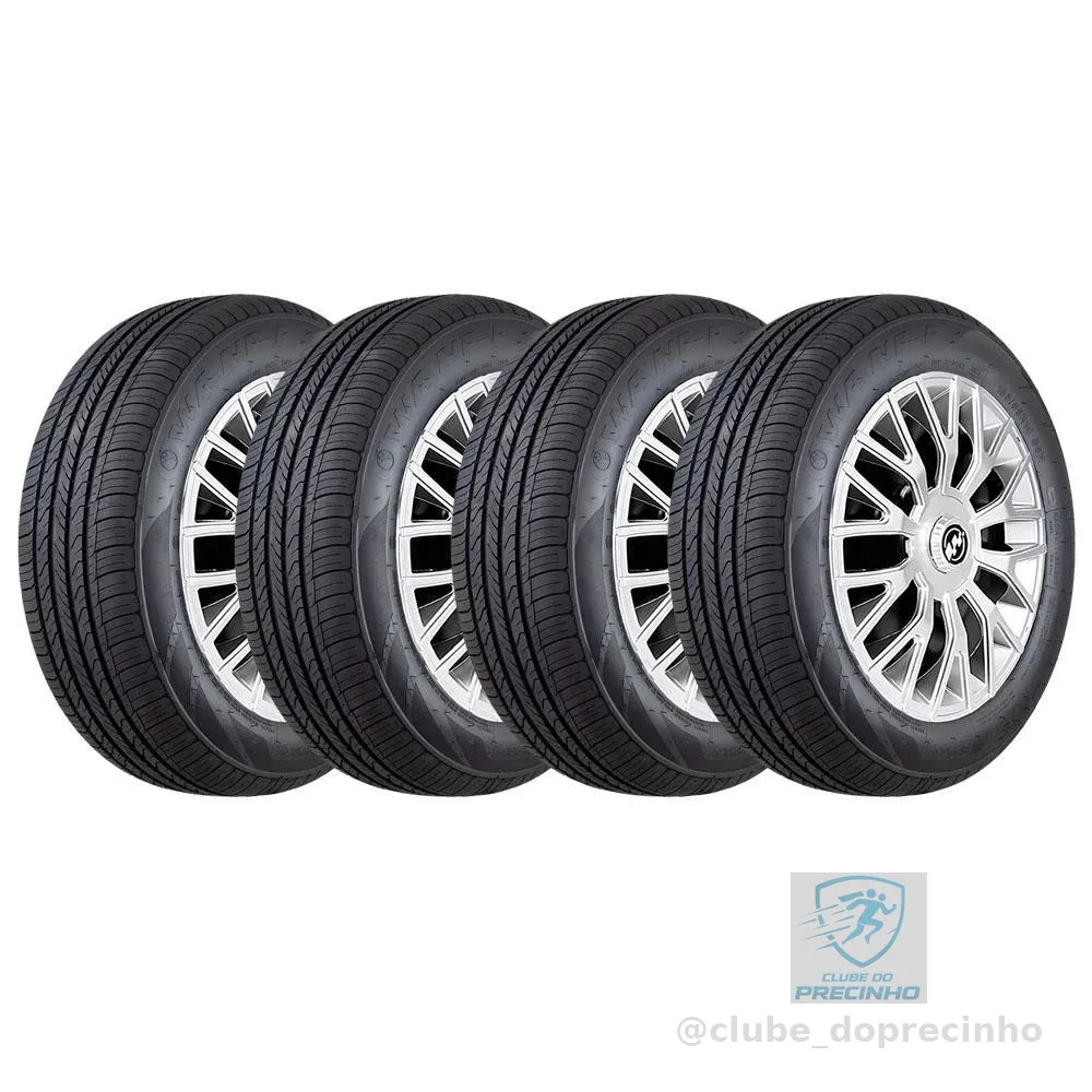 Pneu Wanli SP203 175/75R14 Aro 14 86T Kit4