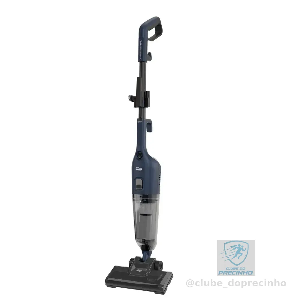 Aspirador Vertical WAP POWER SPEED MAX AZ20 1600W de Potência Sistema 360° Com Tecnologia Cyclone 3 Em 1 127V