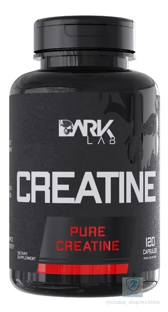 Creatina Monohidratada Pura 120 cápsulas Dark Lab