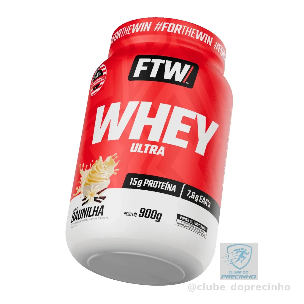 Whey Ultra Protein Concentrado Pote 900g - FTW
