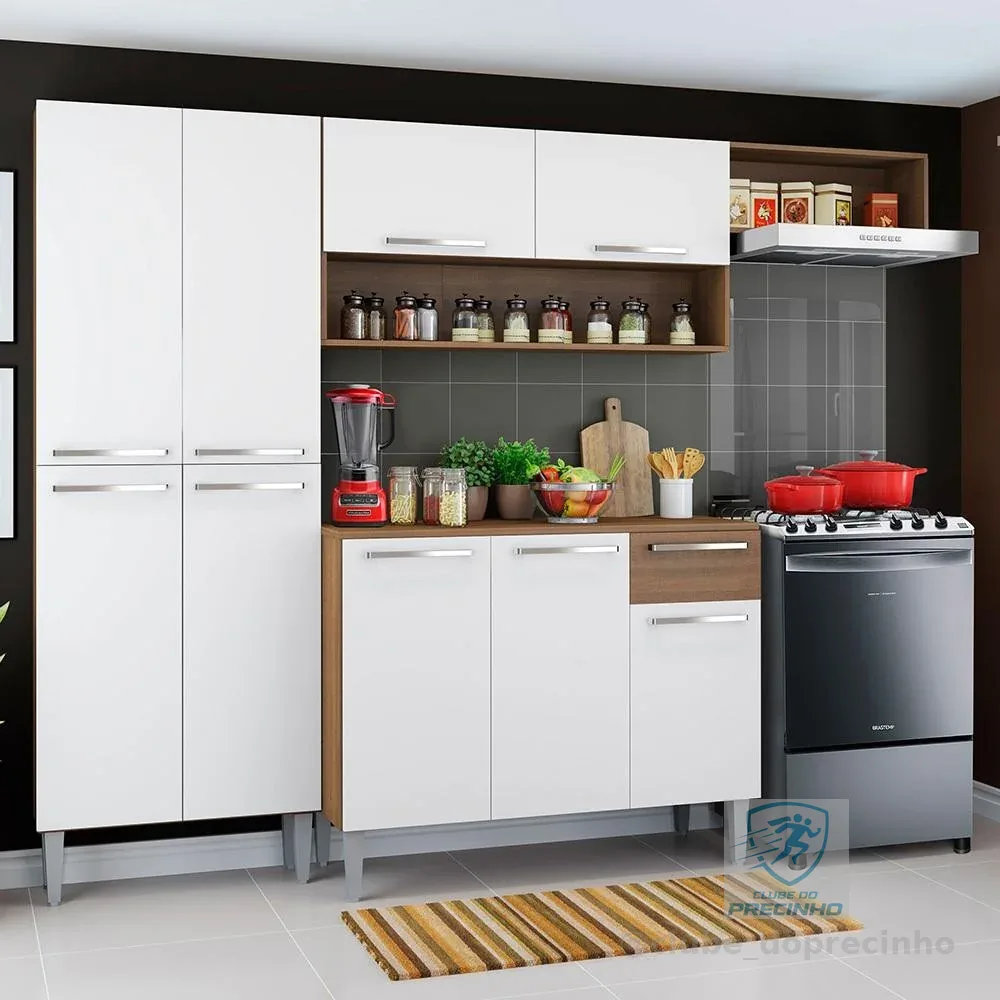 Armário de Cozinha Compacta Emilly Top Madesa