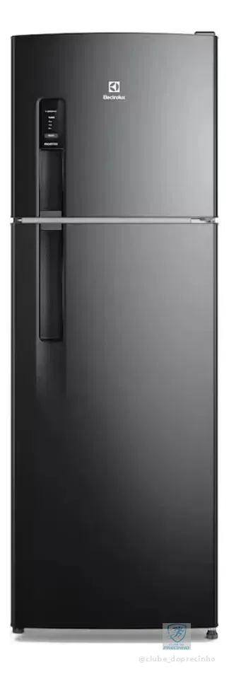 Geladeira Electrolux Frost Free 380l Black Inox (if41b) 127v Black Inox Look
