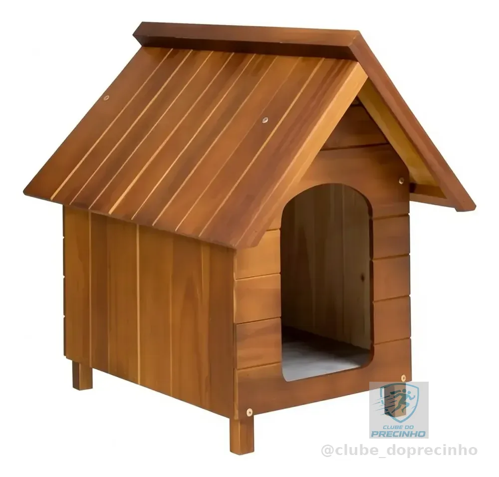 Casa Casinha Cachorro Caes Pet Pequena N1 Madeira Cerejeira Cerejeira