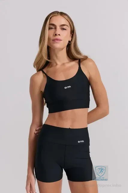 Conjunto Feminino Fitness Compact Top E Short - Arm