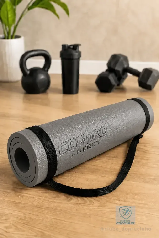 Tapete Eva Academia 100x50 1cm - Condro Energy Cinza