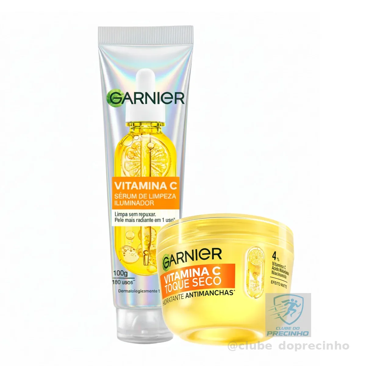 Sérum de limpeza 100g + Hidratante Antimanchas Garnier 85g