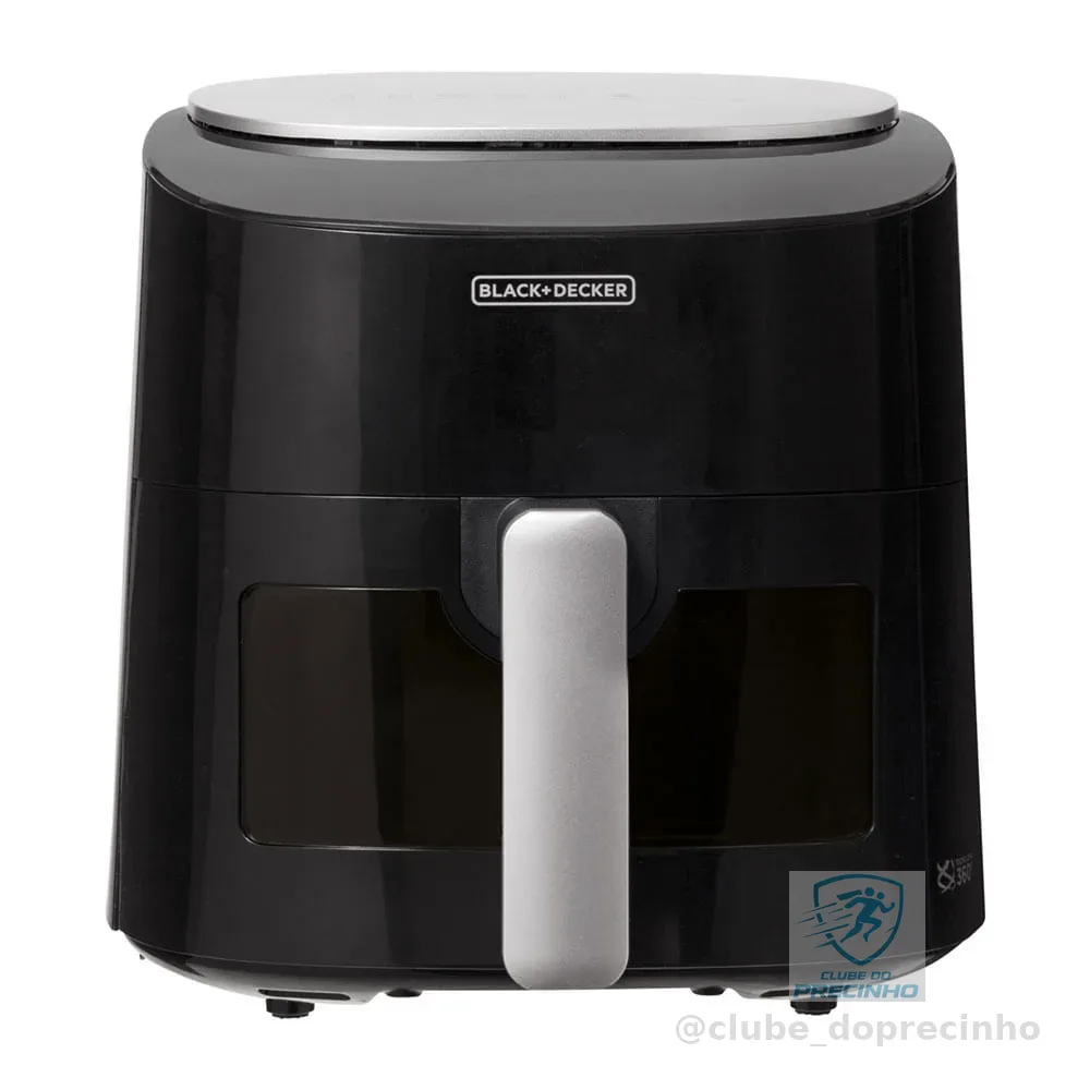 Fritadeira Air Fryer 4.5L Black & Decker AFMDV360 Preta 127V