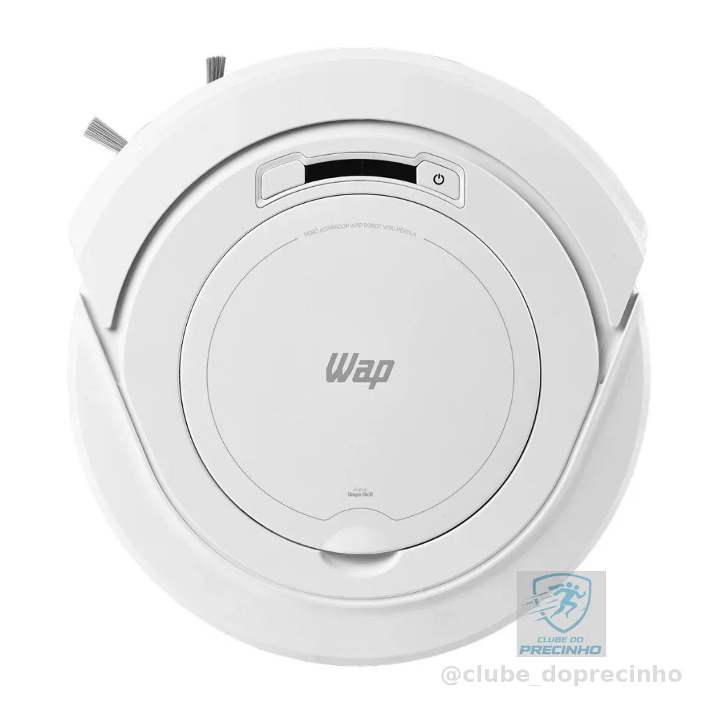 Robô Aspirador de Pó WAP Robot W90 Pérola Bivolt