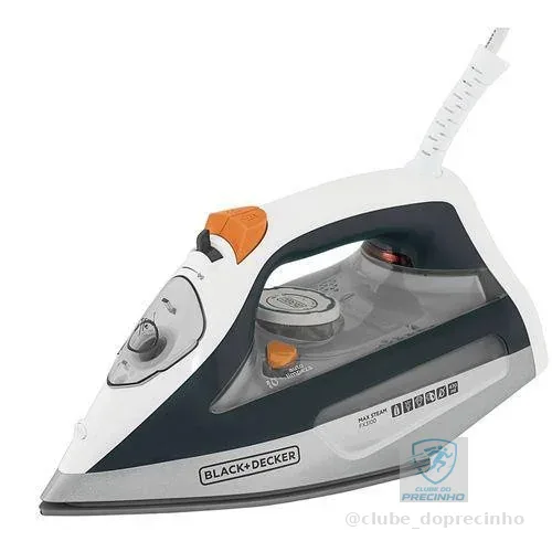 Ferro de Passar Roupa  Vapor Black Decker FX3100 110V Max Steam Gliss
