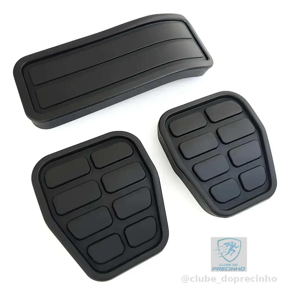 Jogo Capa Pedal Gol Voyage Parati Saveiro G1 G2 G3 G4