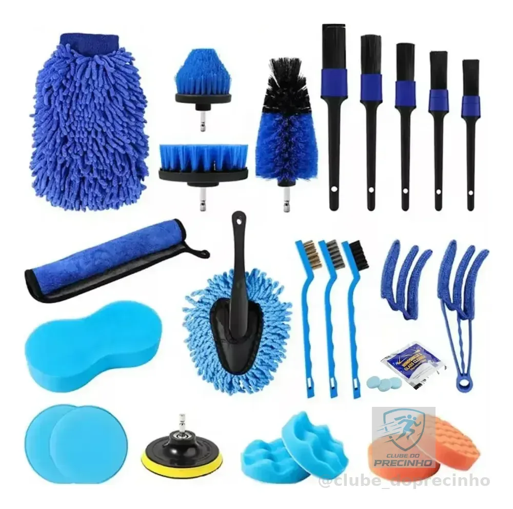 Quality Home Kit Lavagem Automotiva 25peças
