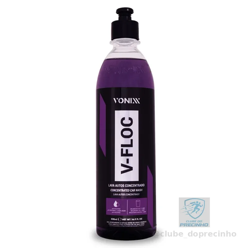 V-floc Vonixx Shampoo Automotivo Lava Auto Concentrado - 500ml