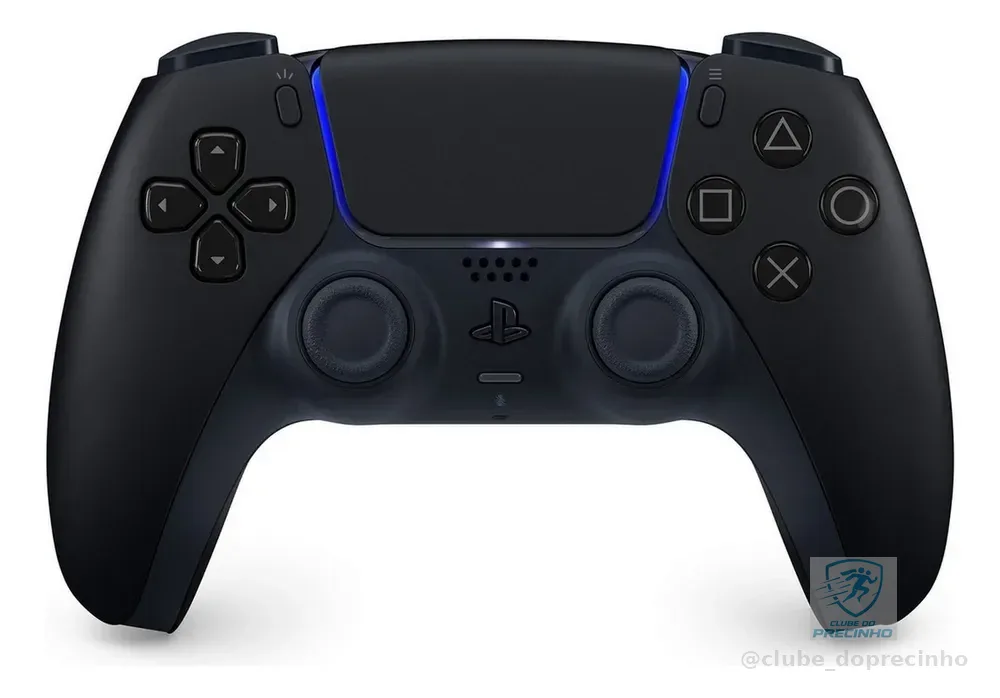 Controle Joystick Sem Fio Sony PlayStation 5 DualSense Midnight Black