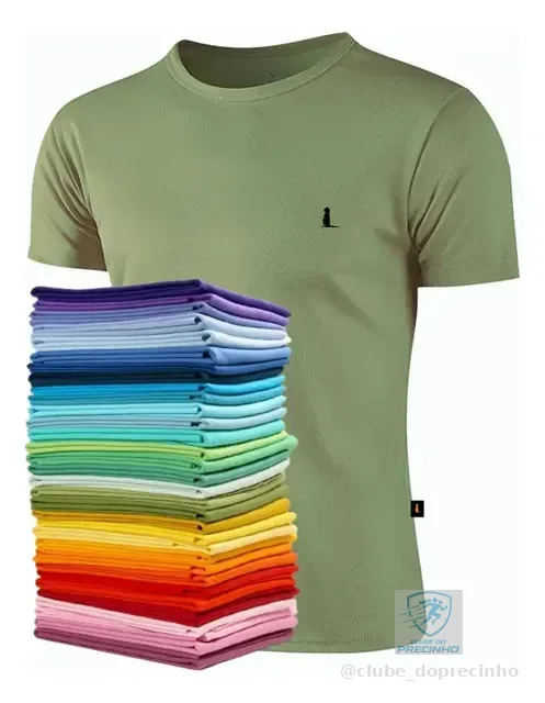 Kit 8 Camisetas Camisa Blusa Atacado Qualidade Malha Fria
