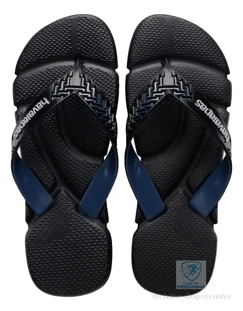 Chinelo Havaianas Masculino Power 2.0 Anatômica Massageadora