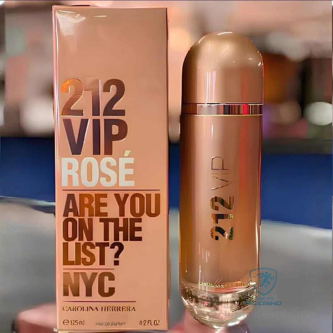 Perfume Carolina Herrera 212 Vip Rosé Eau De Parfum 125ml Feminino