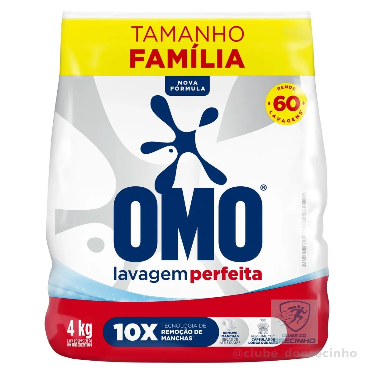 Omo Sabão em Pó Lavagem Perfeita 4Kg