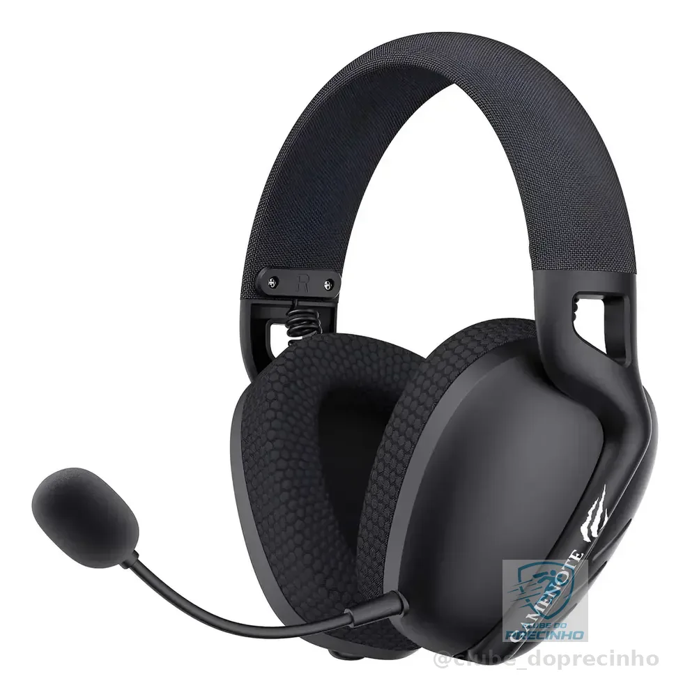 Fone De Ouvido Preto Havit Gamenote Fuxi-h6 - Black