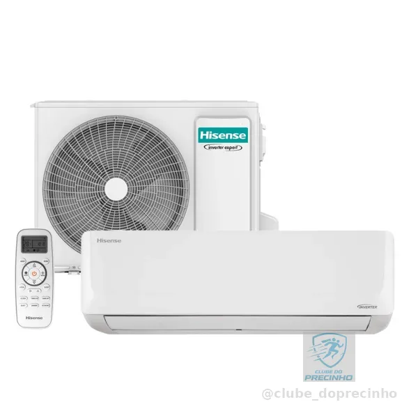 Ar Condicionado Split Inverter Hisense R-32 Hi-wall 18.000  Btus Quente e Frio Wi-fi 220v