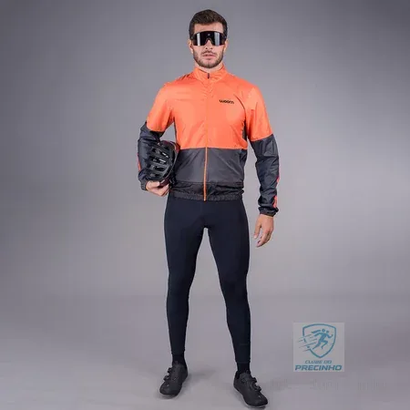 Jaqueta Corta Vento Woom Supreme (Verde ou Laranja) 