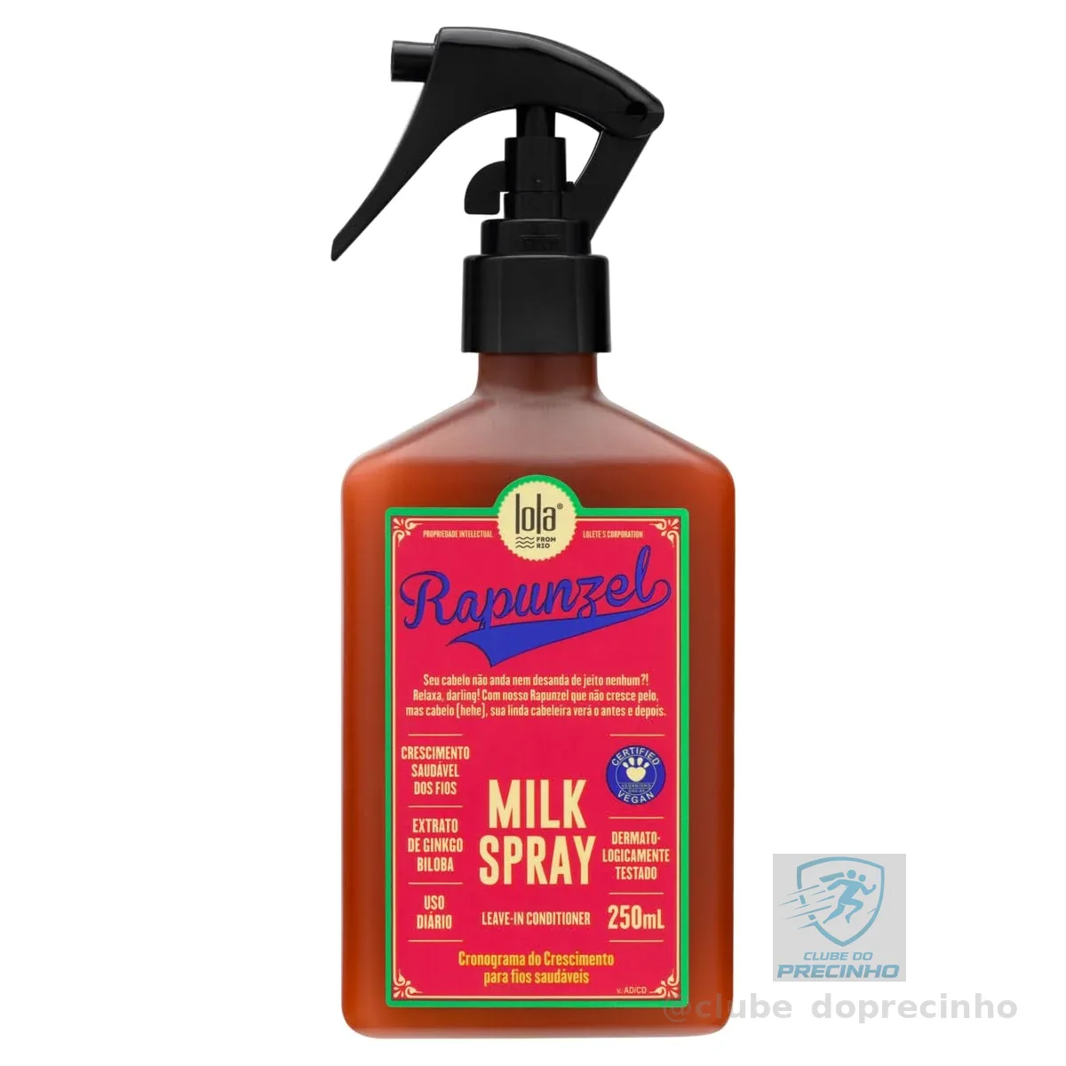 Rapunzel Milk Leave-in Spray 250ml , Lola Cosmetics