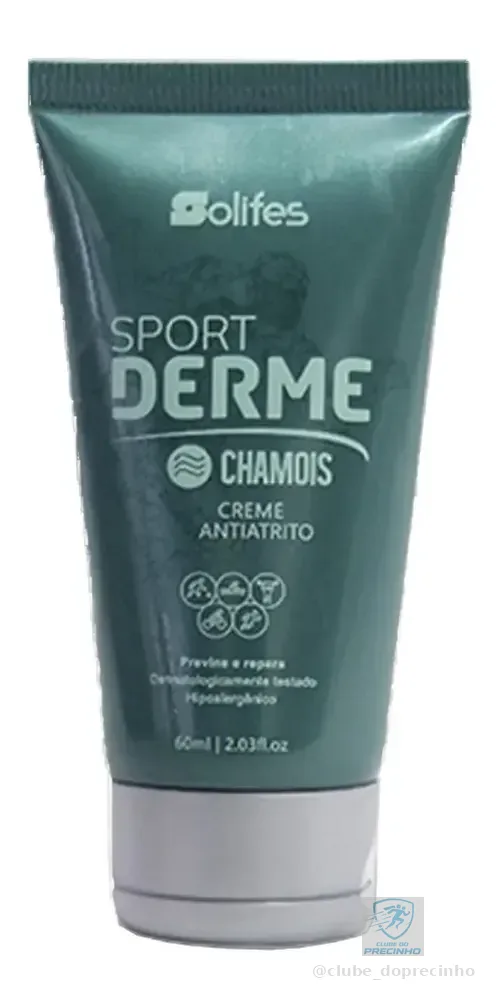 Creme Anti Atrito Solifes Sport Derme 60ml Ciclismo Chamois