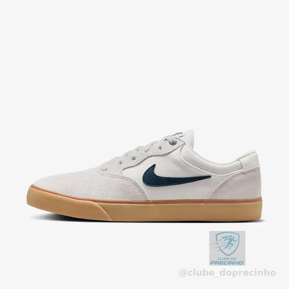 Tênis Nike Sb Chron 2 Masculino Cinza/branco 37 Br