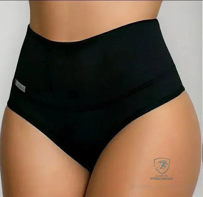 Kit 10 Calcinhas Cintura Alta Cós Duplo Calcinha Confortável