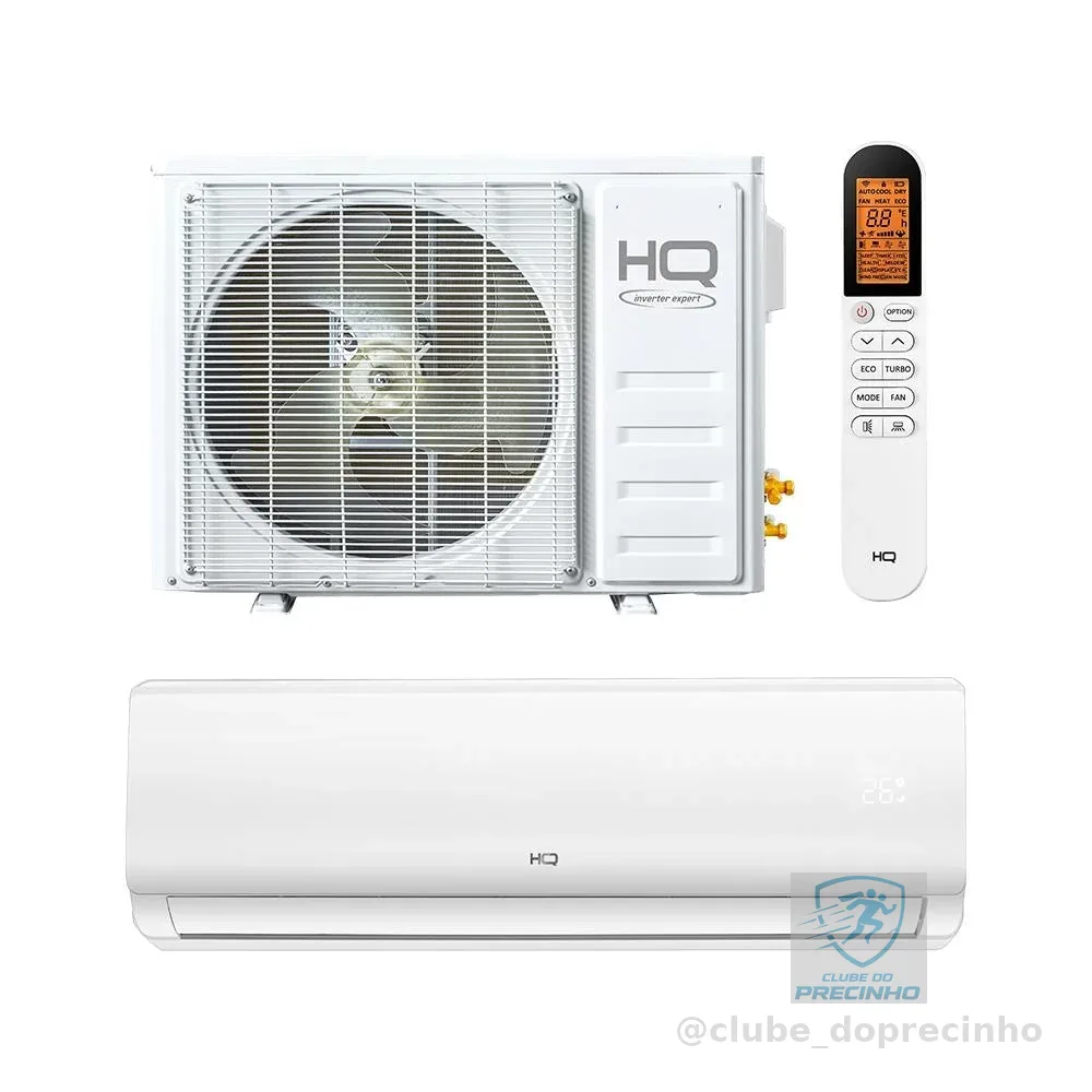 Ar Condicionado Split HQ Hi Wall Inverter 12.000 BTU/h Quente e Frio Monofásico Branco VIHT12KCH3S2S23 - 220V