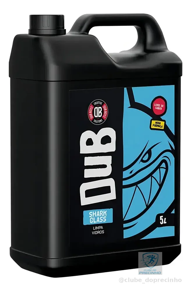 Limpador De Vidros Shark Glass 5l Dub Boyz