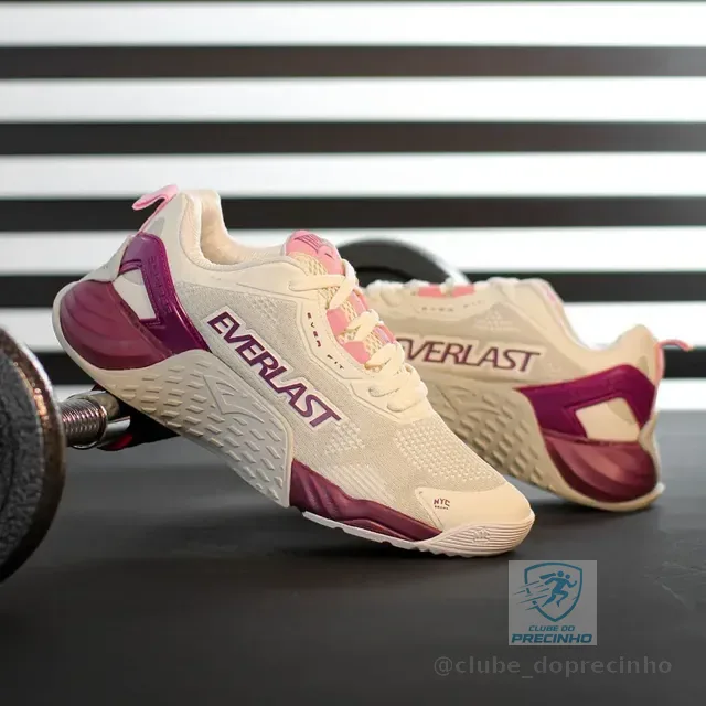 Tênis Crossfit Tração Everlast Everknit Alta Performance
